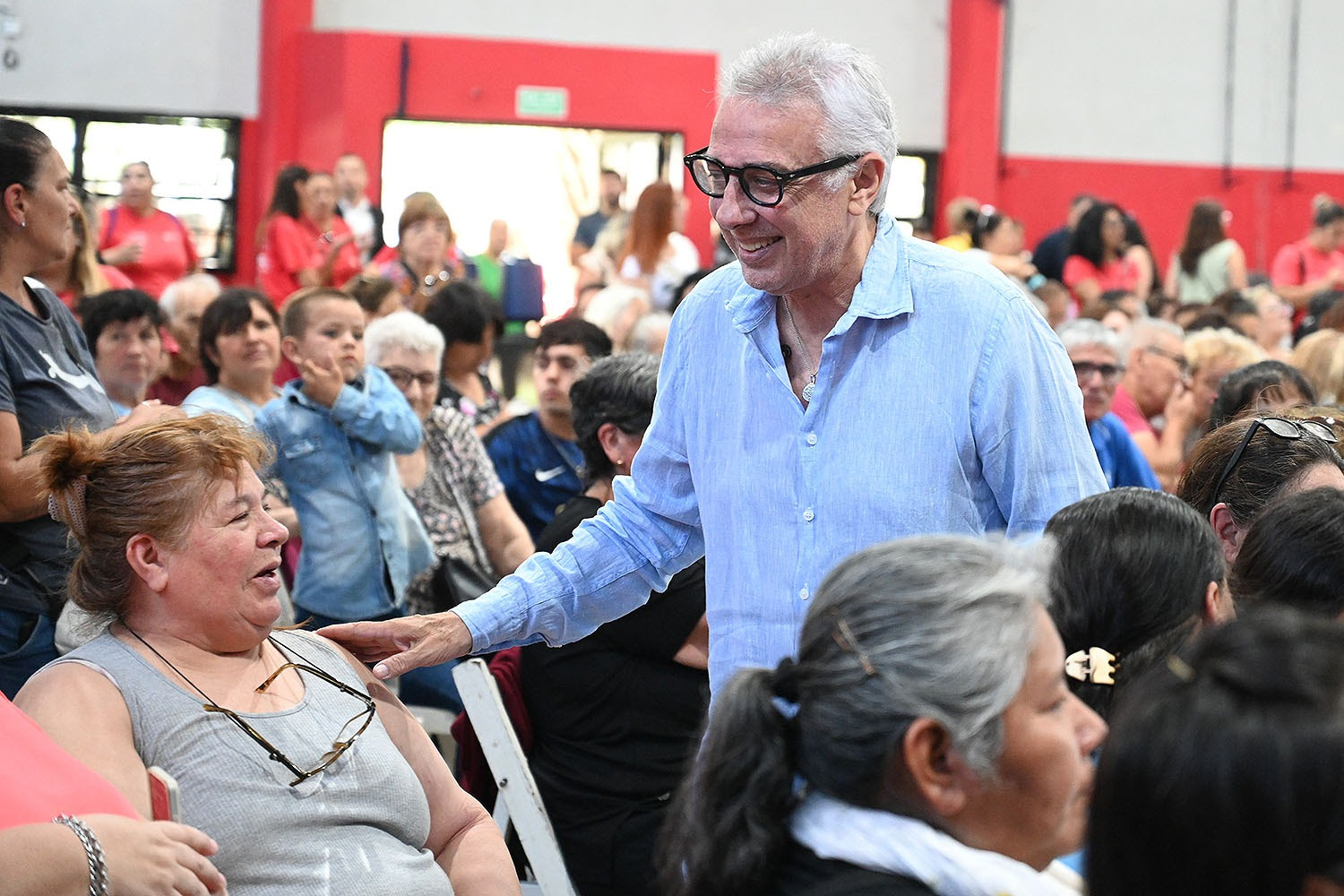 NOTICIAS DE TIGRE:JULIO ZAMORA  CON TRABAJADORAS VECINALES.